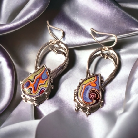 Statement Drop Earrings - Picture 10 of 16